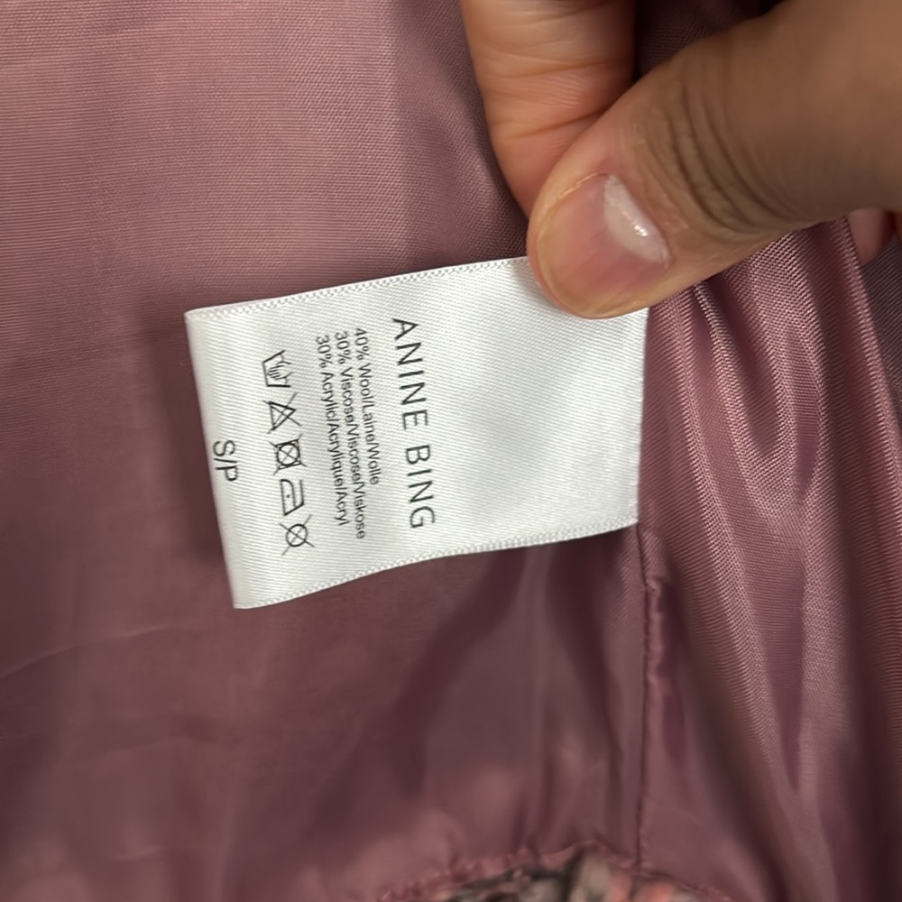 ANINE Bing Pink Textured Jacket - Picture 6 of 9